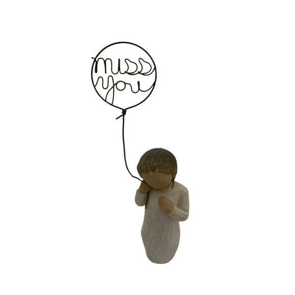 Willow Tree Figurine "Miss You" In My Thoughts, In My Heart Susan Lordi Giftable - Picture 1 of 3